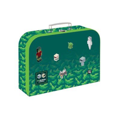 Oxybag Kufřík na výtvarku Playworld, 34 cm, lamino