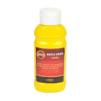 KOH-I-NOOR 1627/0205 - akrylová barva 500 ml, žluť primární
