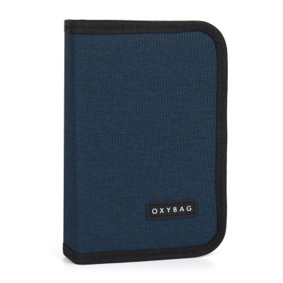 Oxybag UNICOLOR - jednopatrový penál Blue, 2 chlopně
