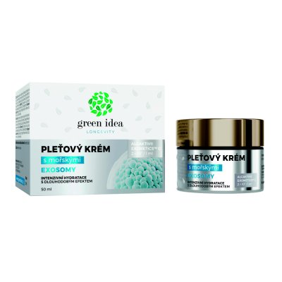 Green idea Pleťový krém s mořskými exosomy 50 ml