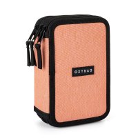 Oxybag Penál třípatrový prázdný - UNICOLOR appricot