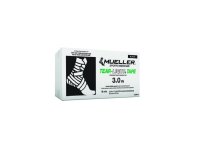 Mueller Tear-Light® Tape, černá, 7,6 cm x 6,8 m, 16 ks
