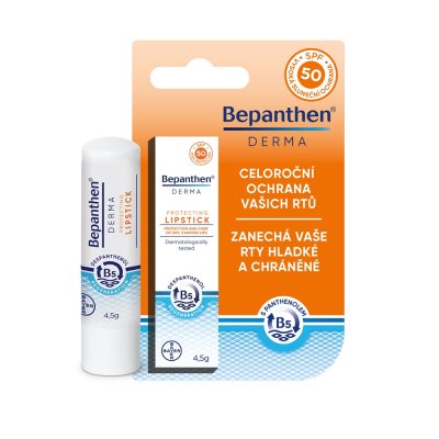 BEPANTHEN Derma balzám na rty SPF 50 4.5 g