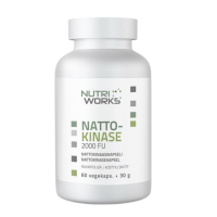 NutriWorks Nattokinase 2000 FU - 60 kapslí
