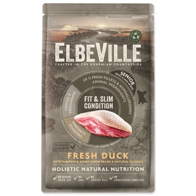 Elbeville Krmivo Senior Mini Fit and Slim Condition Fresh Duck 1,4kg