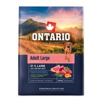 ONTARIO Krmivo Adult Large Lamb & Brown Rice 2.25 kg