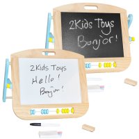2Kids Toys Magnetická tabule oboustranná stolní