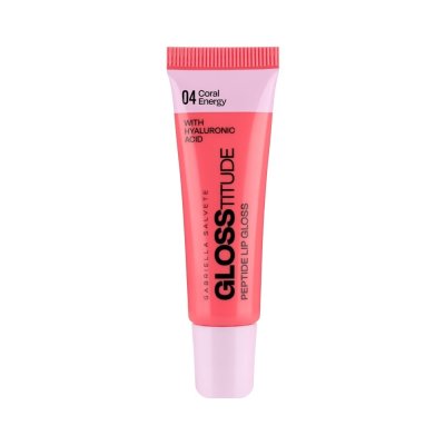 Gabriella Salvete Glosstitude Lipgloss 04 Coral Energy lesk na rty 10 ml