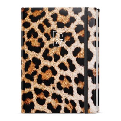 Baloušek David Lamino denní diář Leopard 2027, A5 14,3 × 20,5 cm