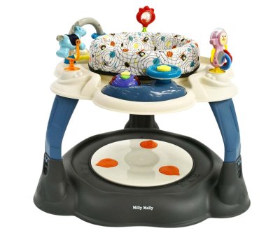 Milly Mally Interaktivní centrum aktivit TWIST 3v1,  grey