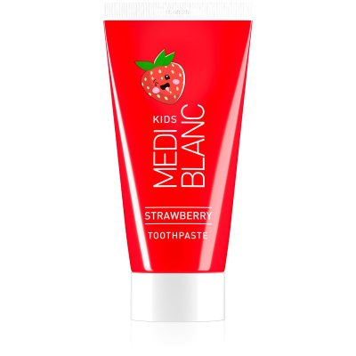 MEDIBLANC Kids Strawberry Toothpaste zubní pasta pro děti 50 ml
