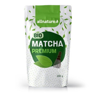 Allnature Matcha Premium BIO prášek 100 g