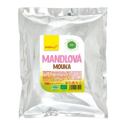 Wolfberry Mandlová mouka BIO 400 g Wolfberry Mandlová mouka BIO 400 g