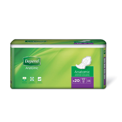 Depend Super Plus vložné pleny 20 ks