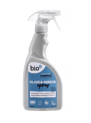 Bio-D čistič na sklo a zrcadla s rozprašovačem 500 ml