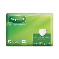 Depend Slip Super S inkontinenční kalhotky 15 ks