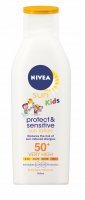 Nivea SUN Dětské mléko na opalování Sensitive OF50+ 200 ml