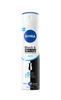 Nivea AP Black&White Pure sprej 150 ml