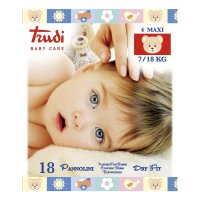 Trudi Baby Dry Fit Maxi 7-18 kg 18 ks