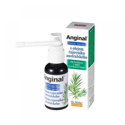 Anginal ústní sprej s TTO 30 ml