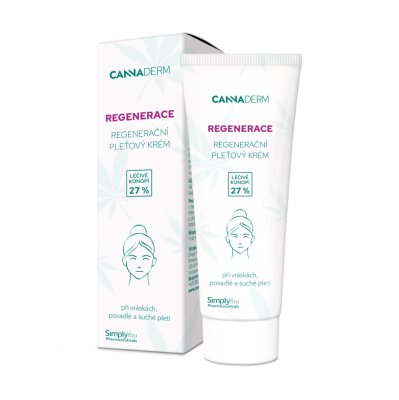 Cannaderm Regenerace ošetřující krém 75 g