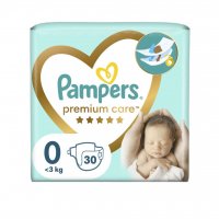 Pampers Premium Care 0 30 ks
