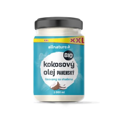 Allnature BIO Kokosový olej Premium 1000ml