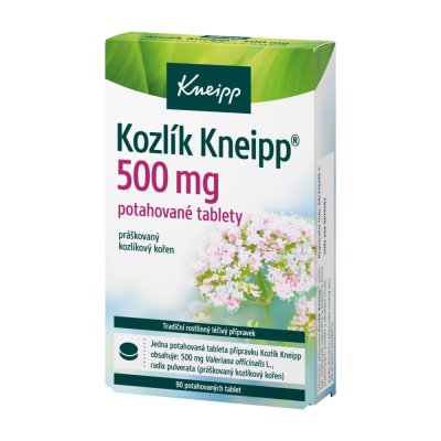 Kneipp Kozlík 500 mg 90 potahovaných tablet