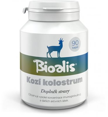 Bioalis Kozí kolostrum BIO kozí colostrum 90 cps.