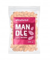 Allnature Mandle jádra natural 100 g