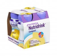 Nutridrink Compact s příchutí vanilkovou 4x125 ml