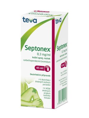 SEPTONEX 8,3MG/ML DRM SPR SOL 1X45ML