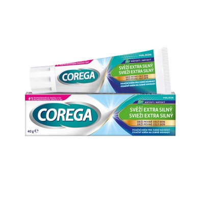 Corega Svěží Extra Silný fixační krém 40g