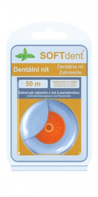SOFTdent Dentální nit 50 m