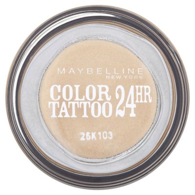 Maybelline Color Tattoo 24h oční stíny 5 Eternal Gold 4 g Maybelline Color Tattoo 24h oční stíny 5 Eternal Gold 4 g