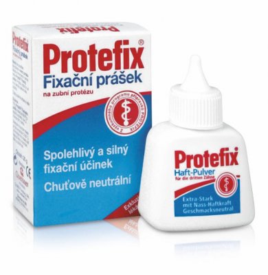 Protefix Fixační prášek na zubní protézu 20 g