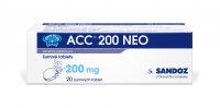 ACC 200 NEO 200 mg 20 šumivých tablet
