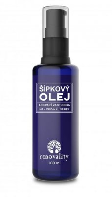 Renovality šípkový olej za studena lisovaný 100 ml