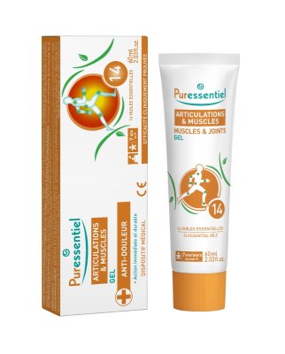 PURESSENTIEL Gel na unavené svaly a klouby 60 ml