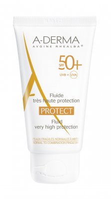 A-derma Protect Fluid SPF50+ opalovací fluid 40 ml