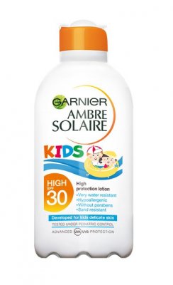 Garnier Ambre Solaire SPF 30 mléko pro děti 200 ml