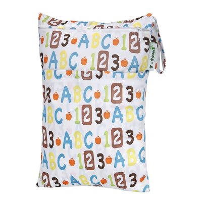 T-tomi Nepromokavý pytlík na pleny abeceda