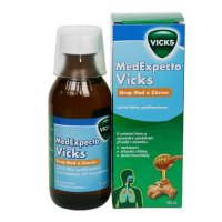 Vicks MedExpecto Sirup Med a Zázvor 180 ml