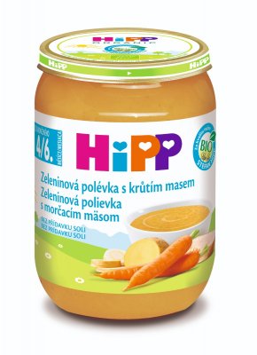 HiPP BIO zeleninová s kuřecím masem 190 g