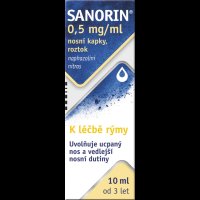 SANORIN 0,5MG/ML NAS GTT SOL 1X10ML