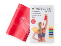 Thera-Band Posilovací guma středně silná 2 m červená