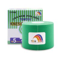 TEMTEX kinesio tape Classic, zelená tejpovací páska 5cm x 5m