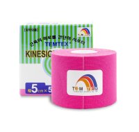 Tejp. TEMTEX kinesio tape růžová 5cmx5m