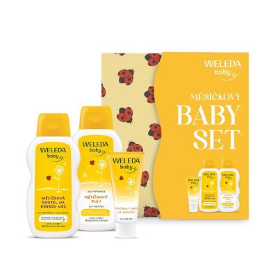 Weleda Měsíčkový Baby set 3 ks