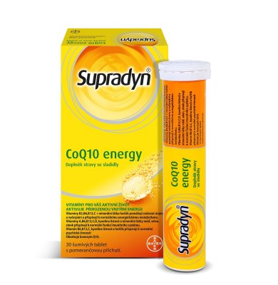 Supradyn CoQ10 Energy 30 šumivých tablet